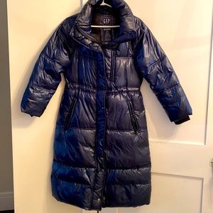 Navy Blue Gap Petite - Sz. Small Puffer